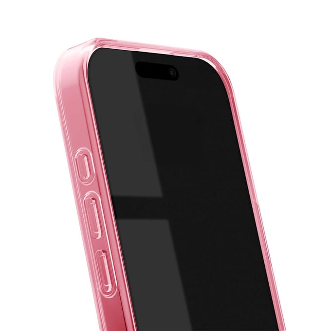iDeal of Sweden Clear Case geschikt voor MagSafe geschikt voor iPhone 17 - Cherry Lacquer