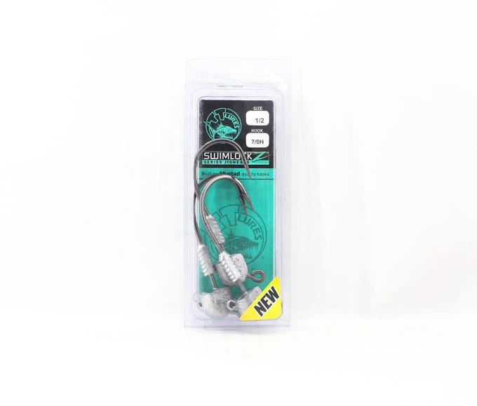 Tête plombée Tackle Tactics TT Swimlockz HD 1/2 oz 7/0 H 3/paquet (4181) blue