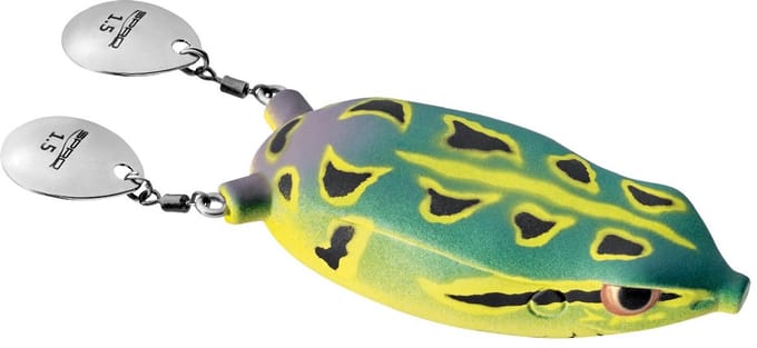 Spro Bronzeye Blade Frog 65 Natural Green 6.5cm Natural Green