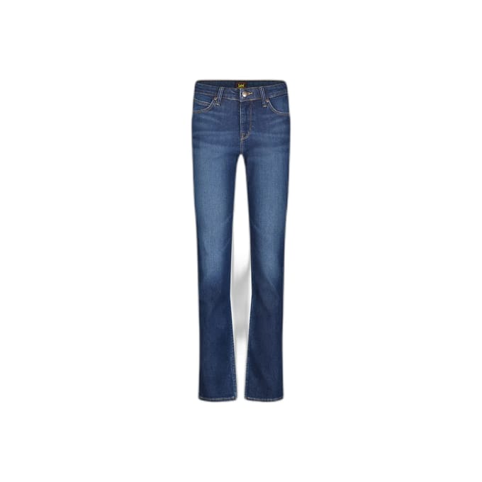 Lee - Marion - Dames Straight-fit Jeans - Rain Falls