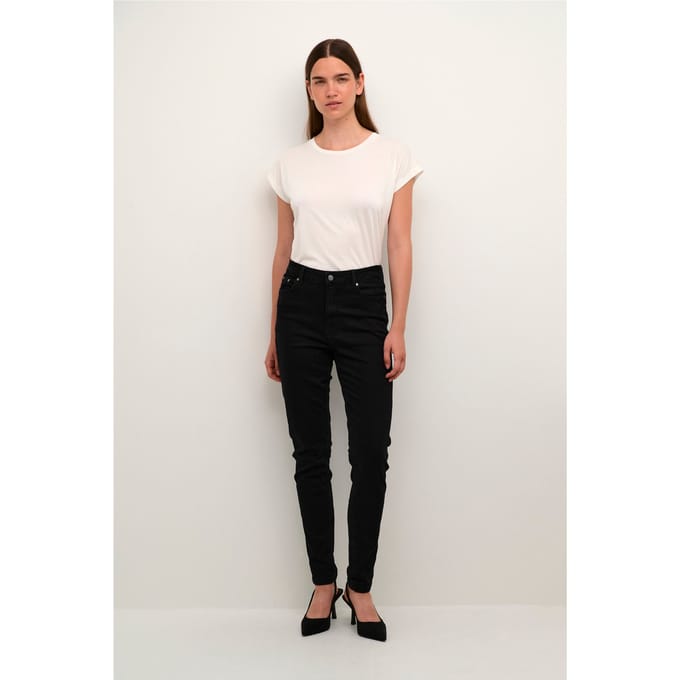 Jeans Skinny fit Washed Black Denim black
