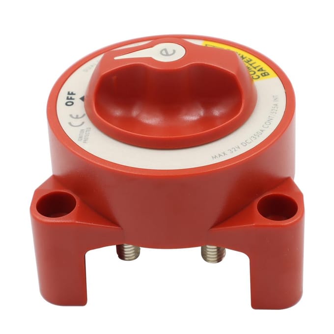 1Pc Nieuwe AAN/UIT Dual Circuit Plus Batterij Schakelaar 32V DC 350A 5511E