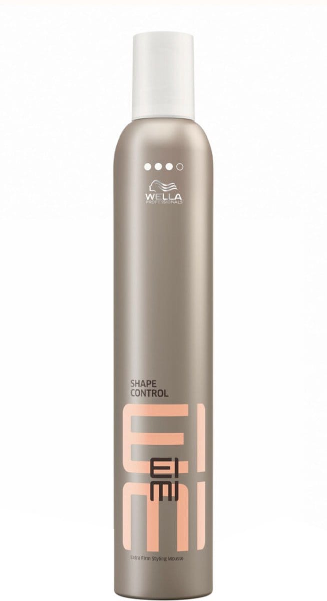 3x Wella Professionals EIMI Volume Shape Control Mousse 500 ml