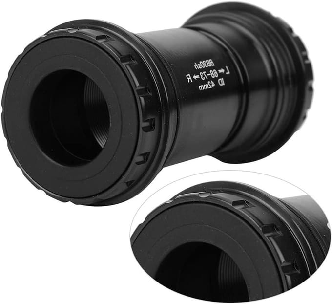 Fietstrapas - Fietsonderdeel - Fietsen - Legeringsmateriaal - 24 mm - Zwart