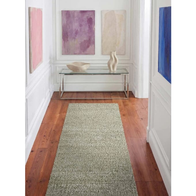 Ted Baker Ted baker notting hill soft polyester vloerkleed groen- 80x200 cm