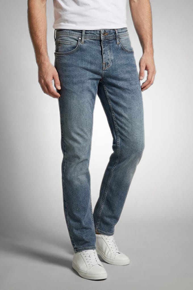 McGregor Denim Pant Medium Blue Denim Taglia: W30L32 | Jeans Outlet | Uomo | Blu