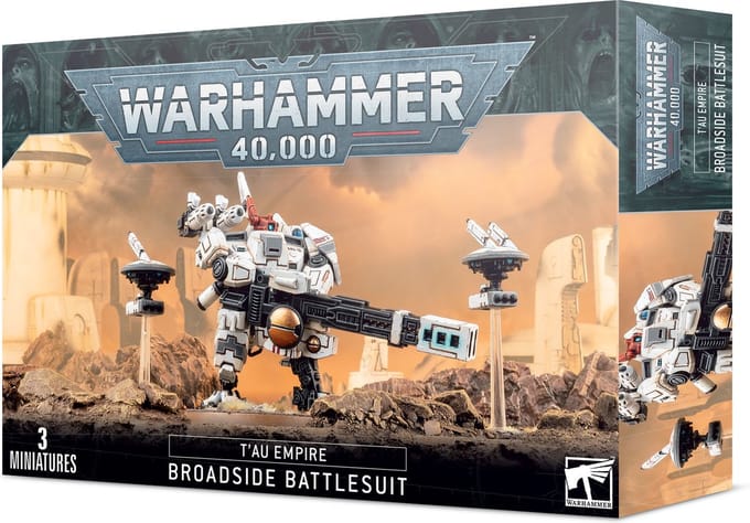 Warhammer 40.000 - Tau empire - XV88 broadside battlesuit