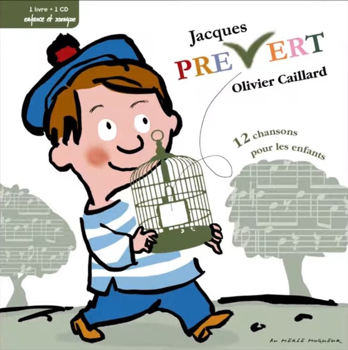 Olivier Caillard Feat. Francesco Castellani - Chansons De Prévert Pour Les Enfants (CD)