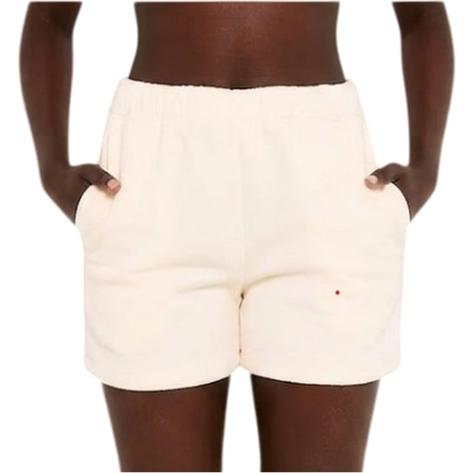 Missy Empire Dames/Dames Fleece Shorts (Crème)