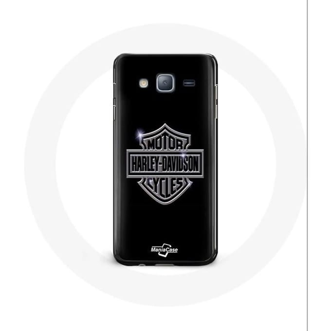 Hoesje voor Samsung Galaxy J5 2016 Harley Davidson motorfietsenlogo