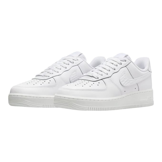 Nike Air Force Sneakers Dames - Wit - Maat 40 - Mesh/Synthetisch