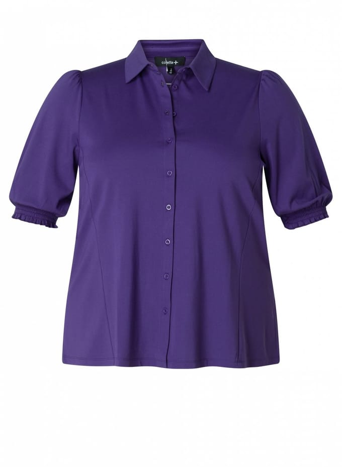 COLLETTA Plien Tops - Rainbow Purple - maat X-0(44)