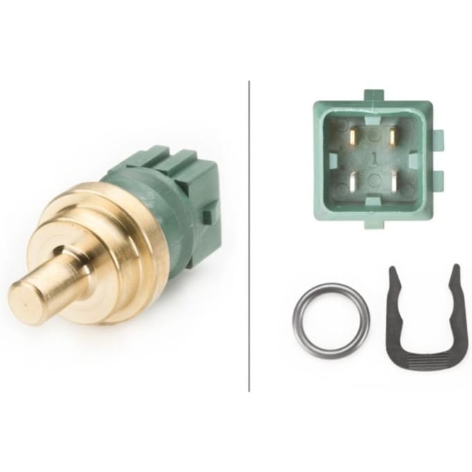 Temperatuursensor HELLA 6PT 009 107-541