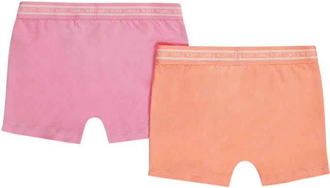 Tumble 'N Dry Short 2 pack Girls Meisjes Onderbroek