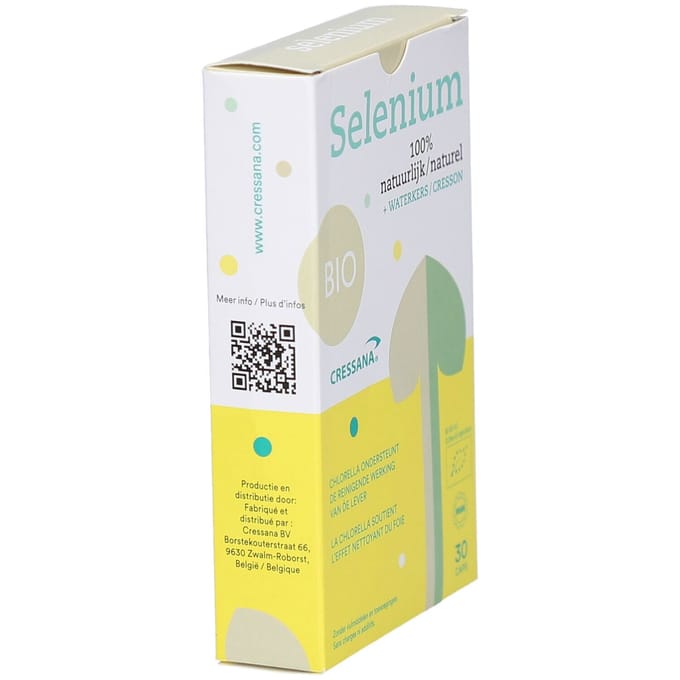 Cressana® Selenium + Waterkers Bio 30 Capsules