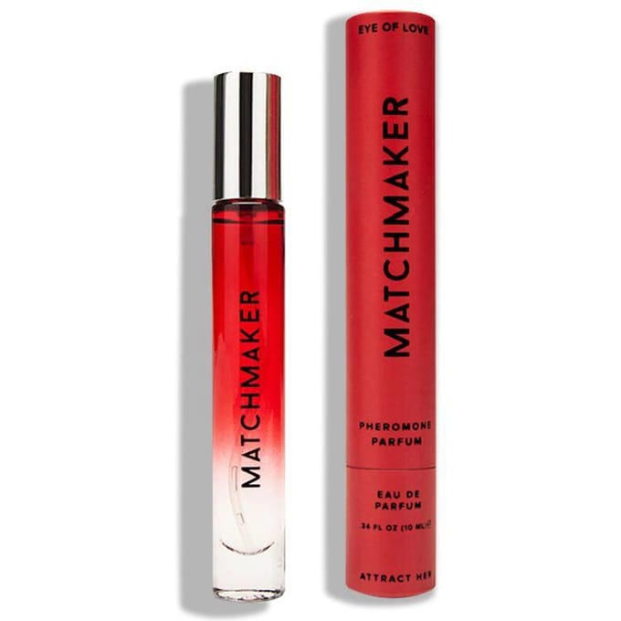 Œil d'Amour - Parfum avec phéromones pour femmes Entremetteur Diamant Rouge 10 ml