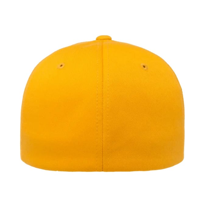 Flexfit Wollige gekamde muts (Goud)