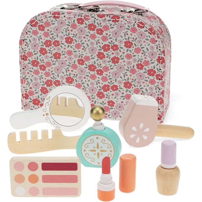 Houten cosmetica set Rex London