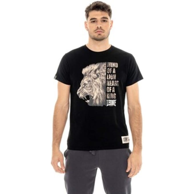 T-shirt Korte Mouw Leone 1947 Man Short Sleeves Graphics