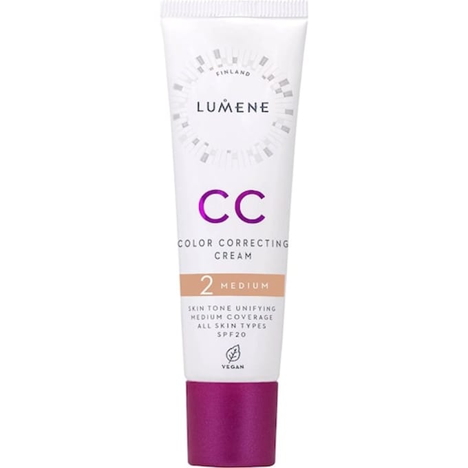 Lumene CC Color Correcting Cream SPF20 - Medium 7-in-1 gezichtscrème - 30ml