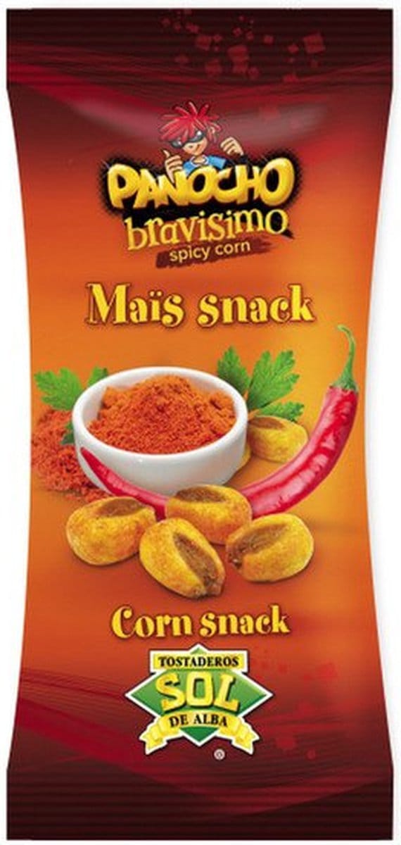Sol de Alba - Panocho - Pittige Gepofte Maïs Snack