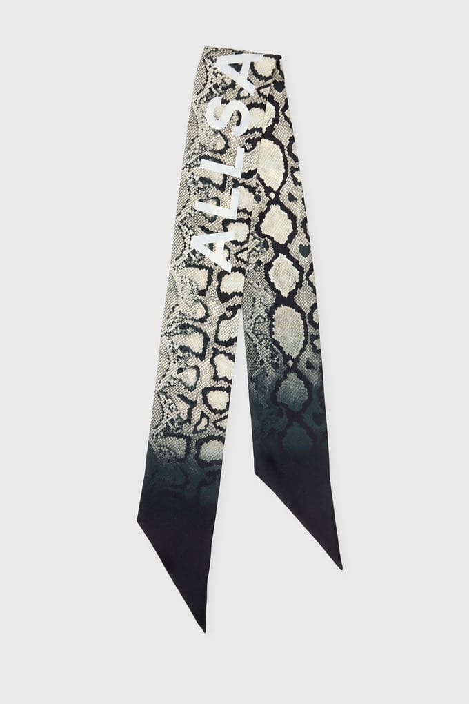 AllSaints Flow Headscarf Ecru White Taglia: OS | Sciarpe Outlet | Donna | Marrone