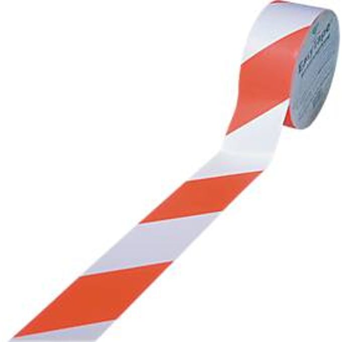 Rocol RS56006 RS56006 Markeringstape EasyTape Rood, Wit (l x b) 33 m x 50 mm 1 stuk(s)
