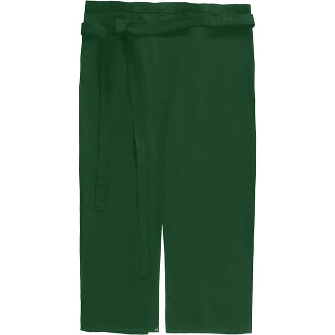 CG Workwear Milano schort met split aan de voorkant (Fles groen)
