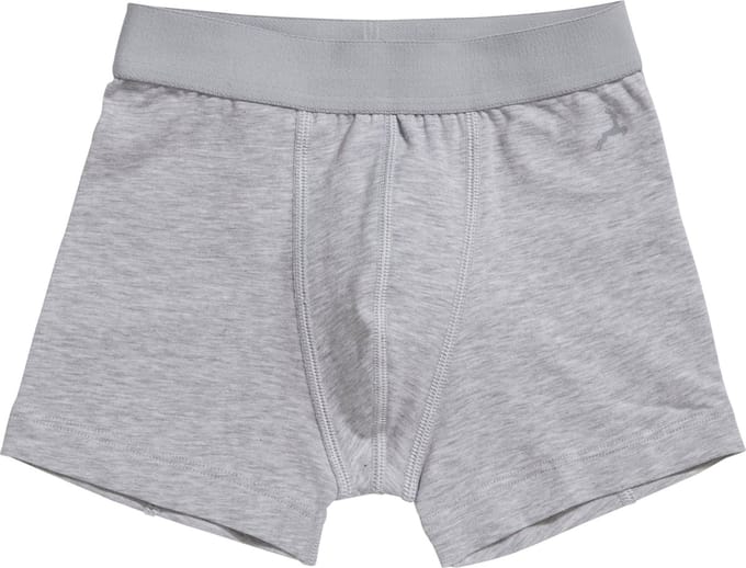 ten Cate short grijs melee 2 pack voor Jongens - Maat 134/140