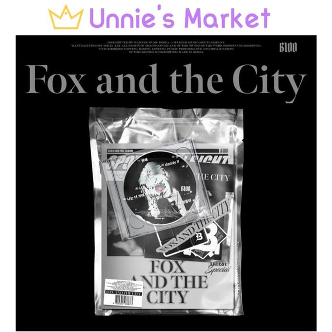 BLOO Fox and the City 3e album + gratis cadeau 1EA gray