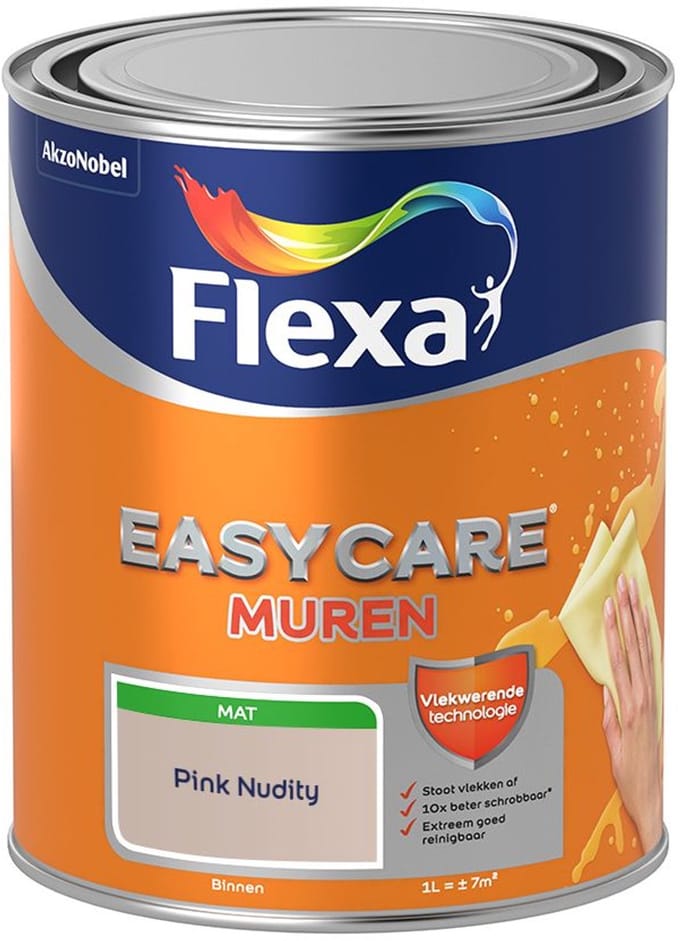 Flexa - Easycare Muren - Pink Nudity - Mengverf - 1 L