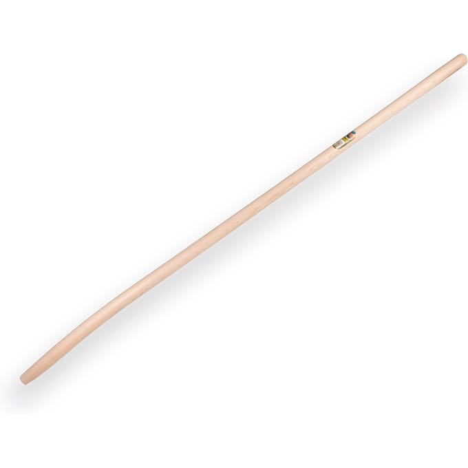 MM Eurotool Gebogen essenhouten schepemmersteel 160 cm met dulbevestiging