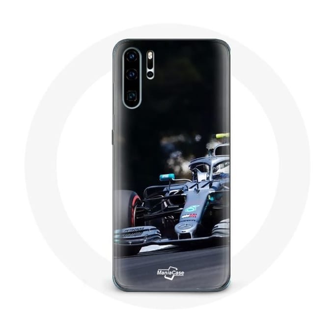Coque - Formule 1 - Samsung Galaxy P30 Pro - Valtteri Bottas - Noir - Rigide noir