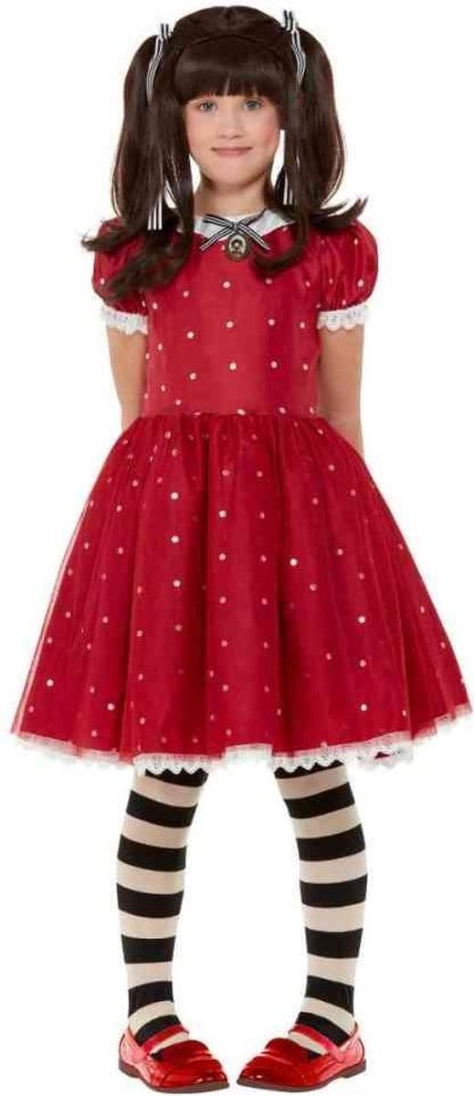 Smiffys - Santoro Ruby Kinder Kostuum - Kids tm 9 jaar - Rood