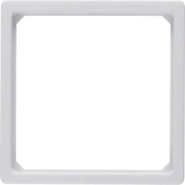 Hager Berker Adapterring Voor Centrale Plaat 50x50mm Polair Wit - 11096079 [5 stuks]