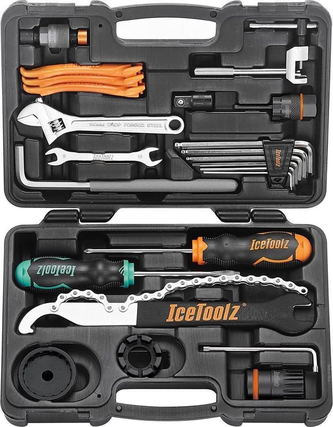 IceToolz fiets gereedschapskoffer Essence 33-delig