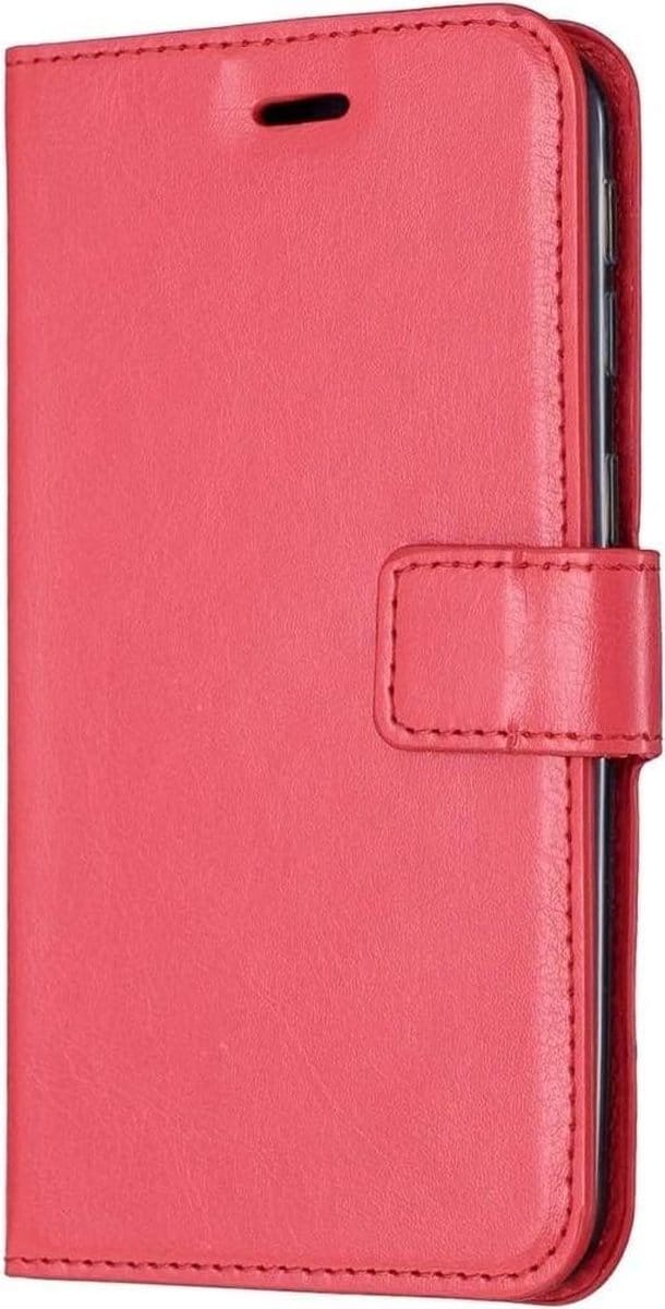 Portemonnee Book Case Hoesje Geschikt voor: iPhone 11 Pro -  rood