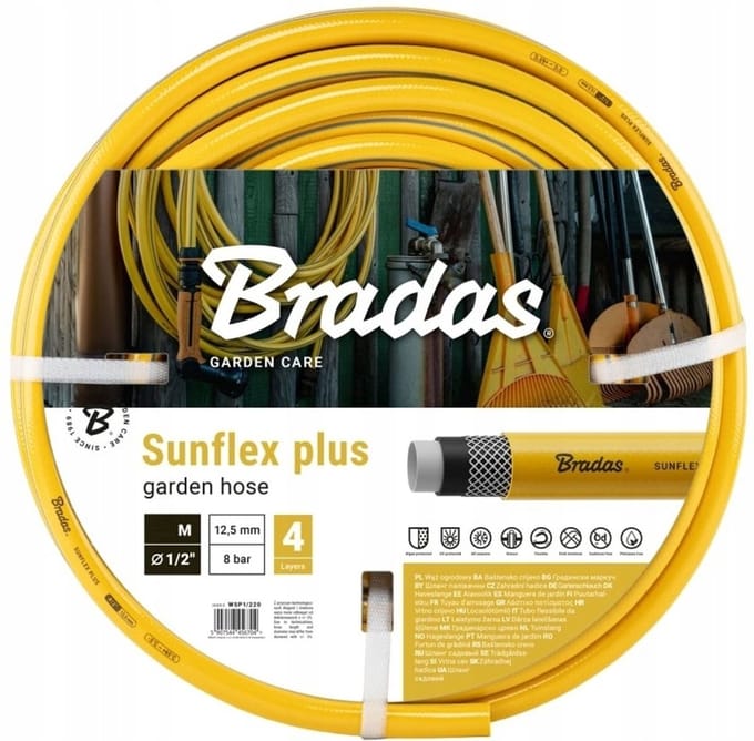 Bradas Sunflex Plus Tuinslang 1/2" 20m - UV-bestendig