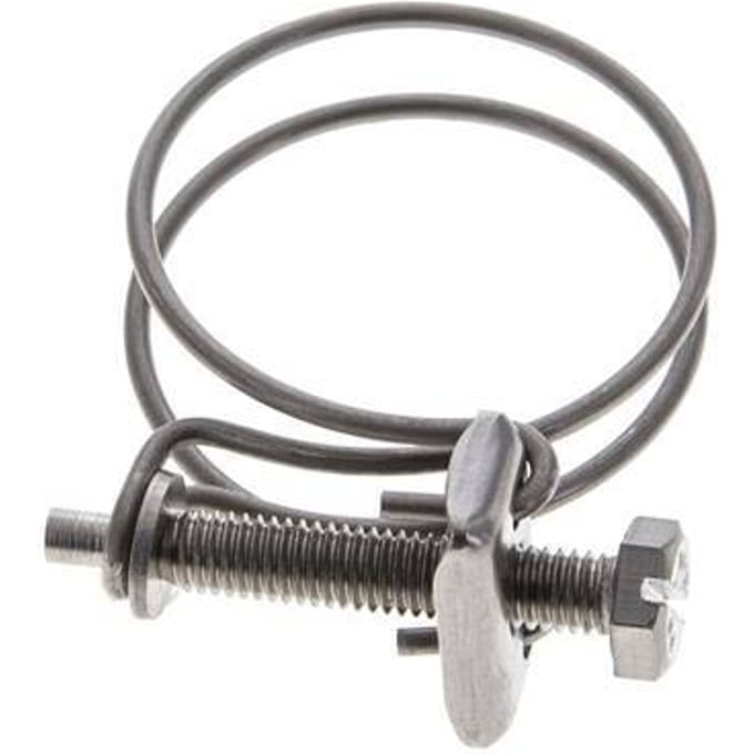 37 - 42 mm Slangklem Rvs 304 [2 Stuks]