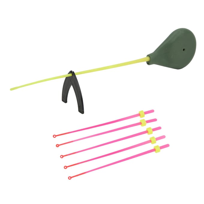 Kit de canne à pêche sur glace Mini canne à pêche sur glace avec scion, matériel de pêche portable pour la pêche hivernale 14 cm gray