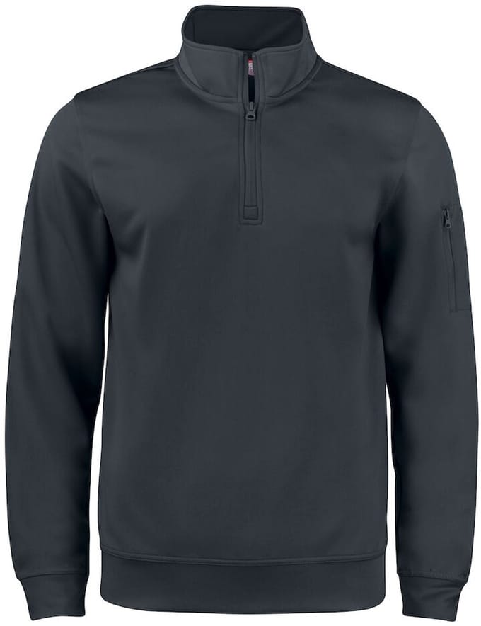 Clique Basic Active Half Zip 021013 - Zwart - XS