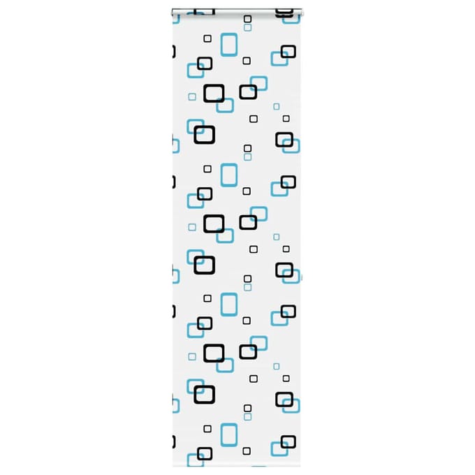 vidaXL - Doucherolgordijn - met - cassette - 60x240 - cm - stofbreedte - 56 - cm