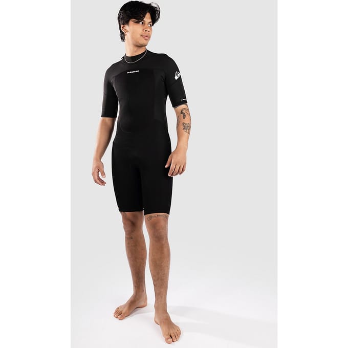 Quiksilver Prologue 2/2 Ss Springsuit Bz Wetsuit zwart