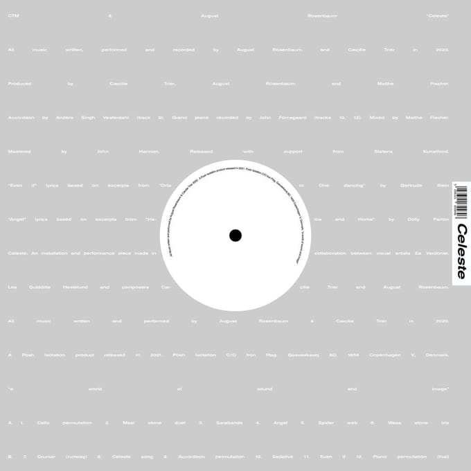 CTM & August Rosenbaum - Celeste (LP)