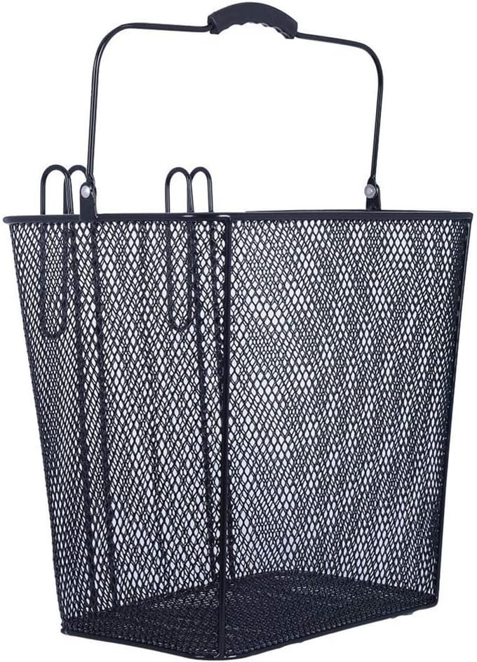 Zwarte Fietsmand Achter Rek - Universele Bagagemand - Max. 8kg