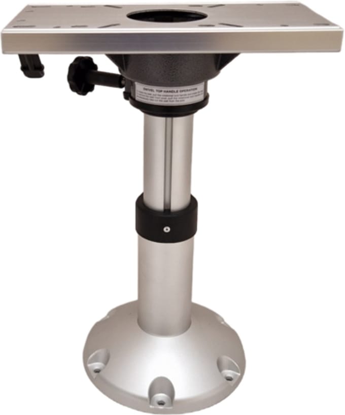 Hollex verstelbare Stoelzuil met Slede 43-61cm
