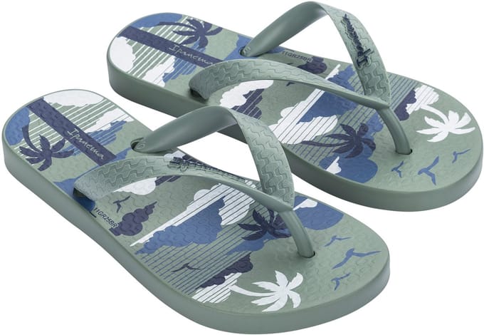 Ipanema Temas Boys Kids - Jongens Slippers - Green