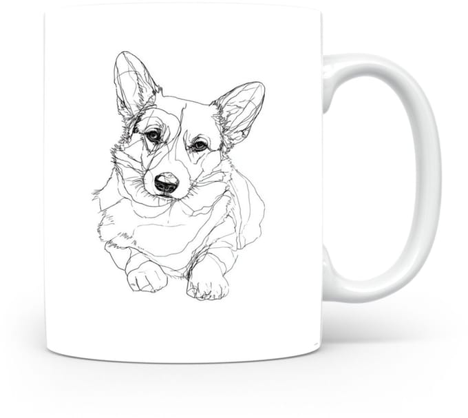 Beker Pembroke Welsh Corgi