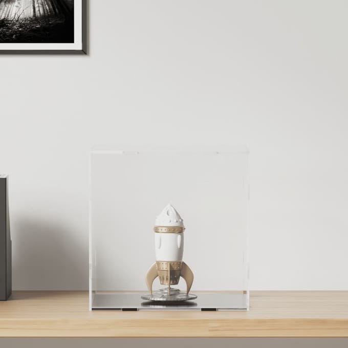 vidaXL - Displaybox - transparant - 30x30x30 - cm - acryl