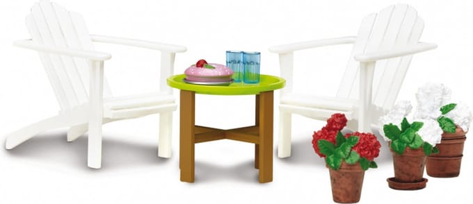 Lundby poppenhuis Smaland tuinmeubelset